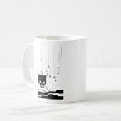 taza clásica コーヒーマグカップ (正面左)