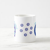 Taza Clásica con Diseño de Ojo Turco コーヒーマグカップ (中央)