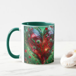 Taza Clásica Corazón Colección con Mucho Amor ❤️  マグカップ
