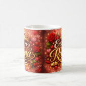 Taza Clásica “Eres Mi Reina” | Regalo Especial con コーヒーマグカップ (中央)