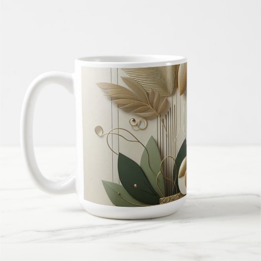 Taza clásica Serenidad Colección Arcadia コーヒーマグカップ (左)