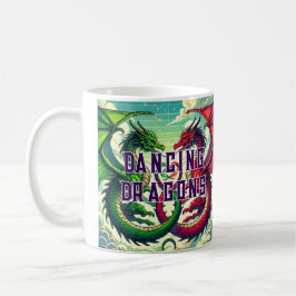 Taza Coffe DANCING DRAZON コーヒーマグカップ