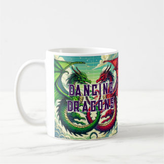 Taza Coffe DANCING DRAZON コーヒーマグカップ