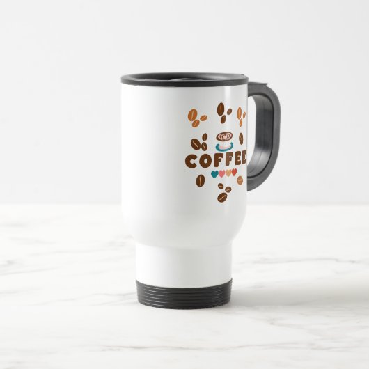 Taza coffee トラベルマグ (正面右)