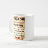 Taza Coffeeology コーヒーマグカップ (正面左)