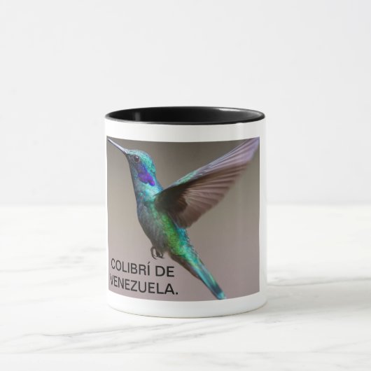 TAZA COLIBRÍ DE VENEZUELA. マグカップ (中央)