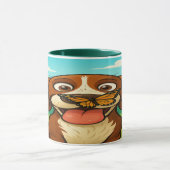 Taza colorada マグカップ (中央)