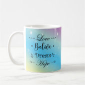 Taza colores y motivacion コーヒーマグカップ (左)