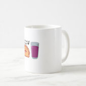 Taza con api y pastel コーヒーマグカップ (正面右)