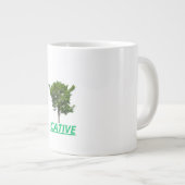 Taza con arbol en via de extinción ジャンボコーヒーマグカップ (正面右)