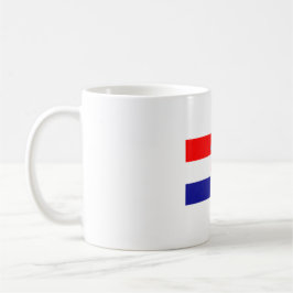 Taza con bandera de Croacia コーヒーマグカップ