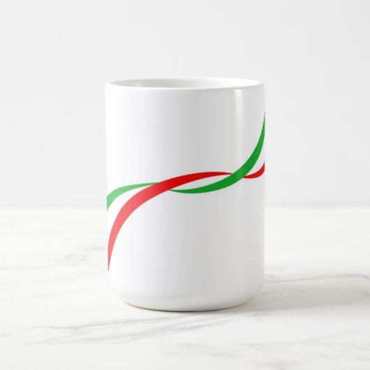 Taza con bandera italiana コーヒーマグカップ (中央)