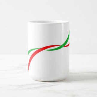 Taza con bandera italiana コーヒーマグカップ