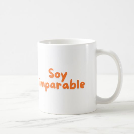 taza con dedicatoria a mujer con bella energía コーヒーマグカップ (右)