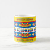 Taza con diseño bus Chiva Colombiana コーヒーマグカップ (中央)