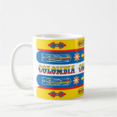 Taza con diseño bus Chiva Colombiana コーヒーマグカップ (左)