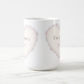 Taza con diseño coquette コーヒーマグカップ (中央)