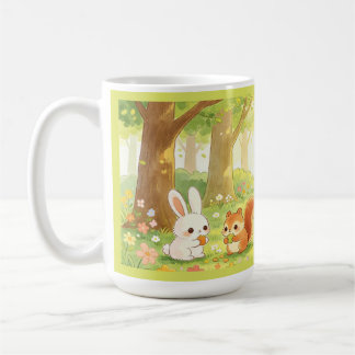 Taza con diseño de bosque y naturaleza コーヒーマグカップ