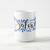 Taza con Diseño de El Salvador コーヒーマグカップ (中央)