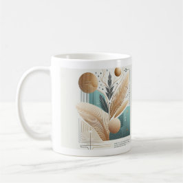 Taza con diseño moderno. Esencia  コーヒーマグカップ