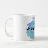 Taza con diseño único コーヒーマグカップ (左)