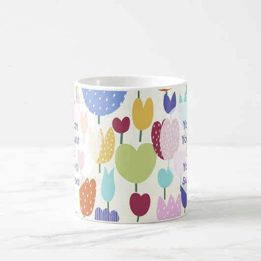 Taza con flores コーヒーマグカップ (中央)