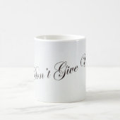 Taza con frase Don't give Up コーヒーマグカップ (中央)