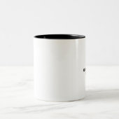 Taza con Frase Inspiradora "Respira, Siente, Cree" ツートーンマグカップ (中央)