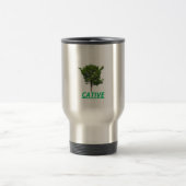Taza con la foto de una arbol en via de extinción トラベルマグ (中央)