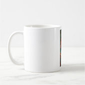 Taza con Loros Tropicales Kawaii Coloridos コーヒーマグカップ (左)