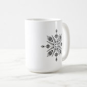 Taza con mandala コーヒーマグカップ (正面右)