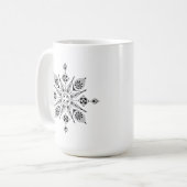 Taza con mandala コーヒーマグカップ (正面左)