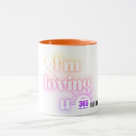 TAZA CON MESNAJE DE AMOR  マグカップ