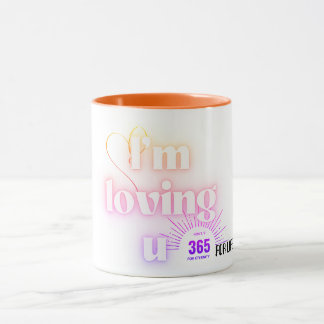 TAZA CON MESNAJE DE AMOR  マグカップ