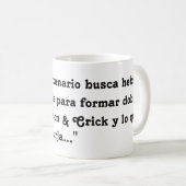 Taza con piropo ADN コーヒーマグカップ (正面右)
