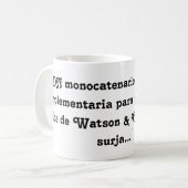 Taza con piropo ADN コーヒーマグカップ (正面左)