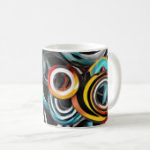 Taza con practico diseño. コーヒーマグカップ (正面右)