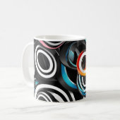 Taza con practico diseño. コーヒーマグカップ (正面左)