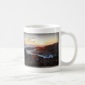 Taza con versículo de la biblia コーヒーマグカップ