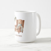 Taza Cozy Acuarela Mi Rincón Favorito コーヒーマグカップ (正面右)