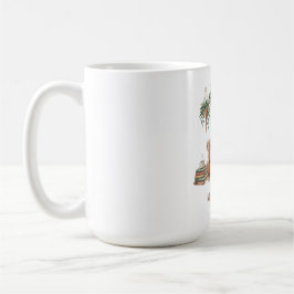 Taza Cozy Acuarela Mi Rincón Favorito コーヒーマグカップ