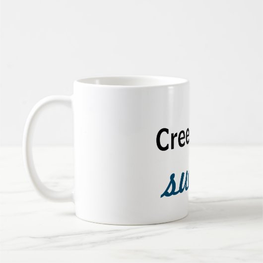 Taza cree en tus sueños コーヒーマグカップ (左)