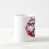 Taza CSB Crazy Bull Terrier コーヒーマグカップ (中央)