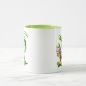 Taza Cumpleaños Cocodrilo Kawaii con Helado マグカップ (中央)