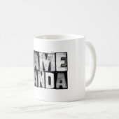 Taza: Dama banda コーヒーマグカップ (正面右)
