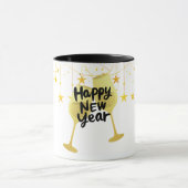 Taza de Año Nuevo: Celebra el Comienzo con Estilo マグカップ (中央)