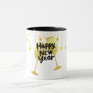 Taza de Año Nuevo: Celebra el Comienzo con Estilo マグカップ