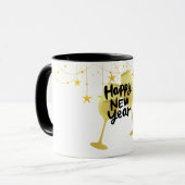 Taza de Año Nuevo: Celebra el Comienzo con Estilo マグカップ (正面左)