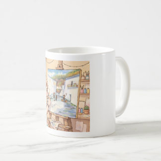 Taza de Artista Kawaii コーヒーマグカップ