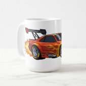 taza de auto コーヒーマグカップ (正面左)